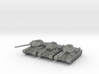 1/100 T-34-85 tank (low detail) 3d printed 