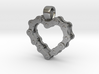 Bike Chain Heart Pendant 3d printed 3D model