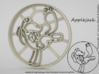 Cookie cutter Applejack My Little Pony 3d printed 