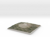 Mount Shasta - Sandstone 8 inch 3d printed 