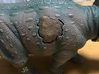 Kenner Triceratops Dino Damage Piece 3d printed Printed in resin then painted