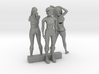 HO Scale Standing Women 8 3d printed This is a render not a picture