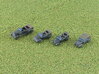 German Mercedes Staff-Cars G4 and 170VK 1/285 6mm 3d printed 