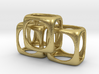 Links 3 -- Pendant in cast metals 3d printed 