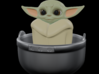 Baby Yoda Crib 3d printed 