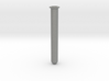 Tube - half inch test tube with lip 3d printed 