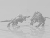 Dark Lizard miniature model fantasy games rpg DnD 3d printed 