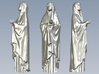 1/20 scale female with long cloak praying figure 3d printed 