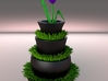 Vase Design 2 (side Grass Planters) 3d printed 