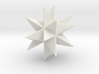 Great Stellated Dodecahedron - 1 inch - Rounded V1 3d printed 