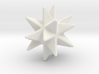 Great Stellated Dodecahedron - 1 inch - Rounded V2 3d printed 