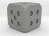 1cm balanced 6 sided dice (d6) 3d printed 