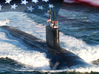 Nameplate USS Iowa SSN-797 3d printed Virginia-class nuclear-powered attack submarine USS Iowa SSN-797.