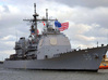 Nameplate USS Philippine Sea CG-58 3d printed Ticonderoga-class guided missile cruiser USS Philippine Sea CG-58.