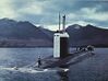 Nameplate HMS Repulse 3d printed Resolution-class nuclear-powered ballistic missile submarine HMS Repulse.