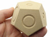 Bizarro Dodecahedron 3d printed 