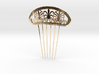 Hair Comb with Greek Motifs 1 3d printed 