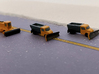 Airport Snow Removal Equipment Set 3d printed 