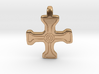 Cross Pendant from Barnham Broom 3d printed 