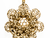 Infinity Nugget - 2014 version 3d printed photo of pendant back - raw brass