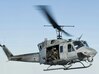 Nameplate UH-1N Twin Huey 3d printed Photo: Mass Communication Specialist 3rd Class Ian Carver, US Navy.