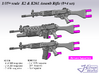 1/35 K2 & K201 Assault rifle (8+4 set) 3d printed 