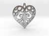 Heart Pendant Tiffanys Enchant Style 3d printed 