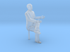 G scale bald man sitting 3d printed This is a render not a picture