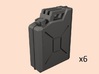 1/24 WW2 Italian jerry can 3d printed 