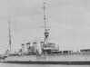 Nameplate HMS Chatham 3d printed Town-class light cruiser HMS Chatham.