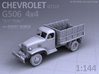 1/144 - Chevrolet G506 4x4 Truck (front-winch) 3d printed 