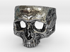 Skull Ring V2 3d printed 