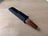 Bighorn Scribing Knife Pocket Holder 3d printed Scribing knife inserted into holder