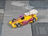 TF CW Dragstrip Slim Car Cannon 3d printed Rear mounted with Adapter