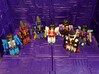 Legs, Vests, helmets for Kreon Coneheads Thrust, 3d printed Printed and painted, Seekers also shown, not in this print