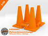 OMCS430007 Pylon, large (1/43) 3d printed OMCS430007 Orange Material colour