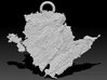 Anglesey Keyring  3d printed image of the digital model