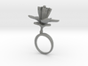Ring with one large flower of the Lemon 3d printed 