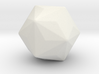 Triakis Icosahedron - 1 Inch - Round V2 3d printed 