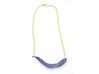 Arithmetic Necklace (Bar) 3d printed Custom Dyed Color (Azurite)