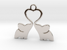 Elephant Heart Pendant 3d printed 
