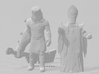 Zombie Pope miniature model fantasy games rpg dnd 3d printed 