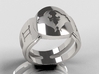Gemini Signet Ring Lite 3d printed 
