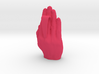 Hands Up pendant in Pussy Pink & other colours 3d printed 
