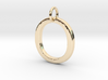 O Pendant- Makom Jewelry 3d printed 