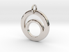 Circles Pendant-  Makom Jewelry 3d printed 