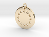 The circle of the stars Pendant- Makom Jewelry 3d printed 