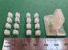 Weichenlaternengehäuse für Märklin-Laternen 3d printed Alle Teile voneinander getrennt, Abbildung ähnlich (zwei Laternen mehr als abgebildet)