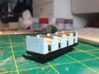 OO9 Skarloey / Talyllyn Open Coach (Long) 3d printed Fully painted long coach (home test print)