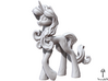 Rarity My Little Pony (Plastic, 8.4 cm tall) 3d printed 